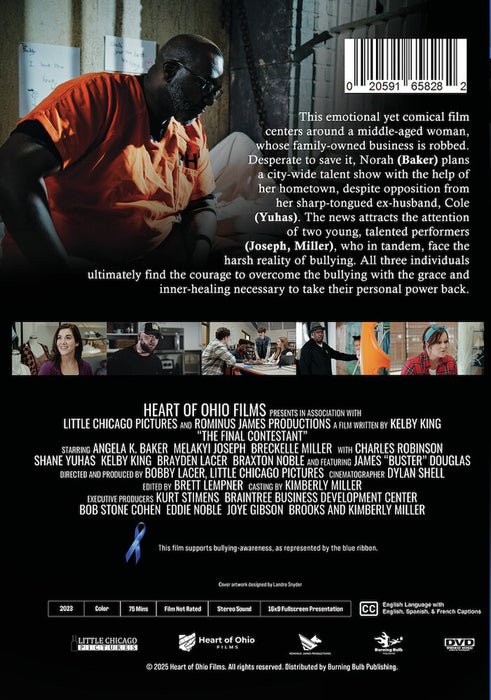 The Final Contestant (MOD) (DVD Movie) - back cover art