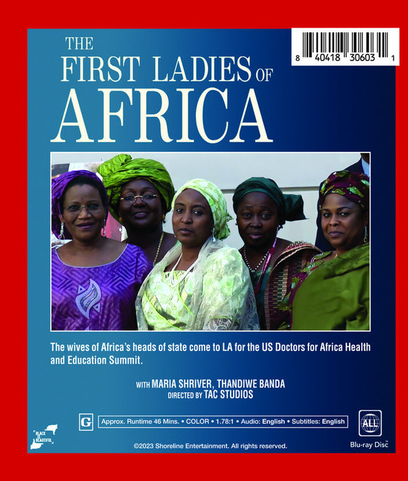 The First Ladies Of Africa (MOD) (BluRay Movie) - back cover art