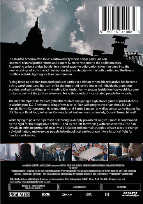 The First Step (MOD) (DVD Movie) - back cover art