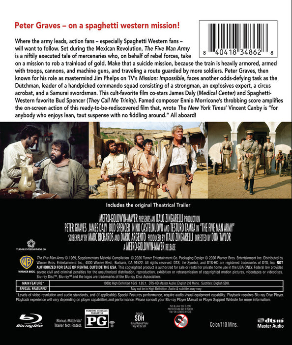 The Five Man Army (MOD) (BluRay MOVIE) image 2