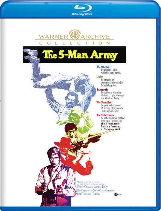 The Five Man Army (MOD) (BluRay MOVIE)