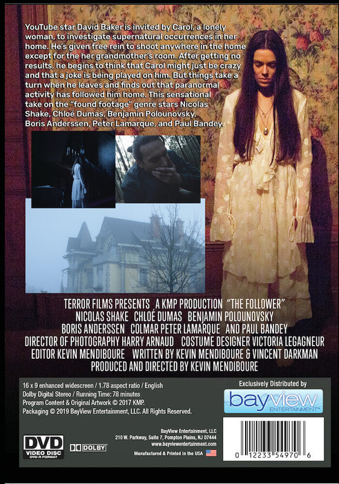 The Follower (MOD) (DVD Movie) - back cover art