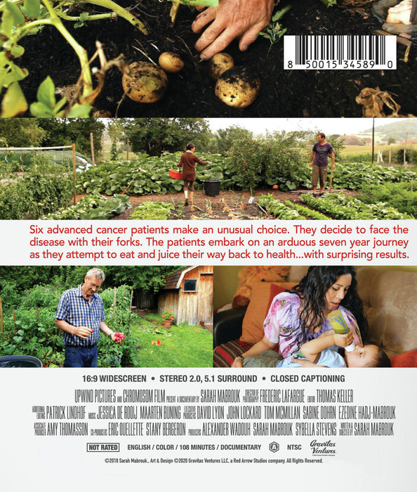 The Food Cure (MOD) (BluRay Movie) - back cover art