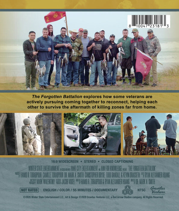 The Forgotten Battalion (MOD) (BluRay Movie) - back cover art