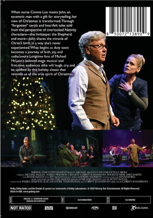 The Forgotten Carols (MOD) (DVD Movie) - back cover art