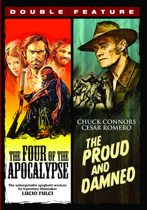 The Four of the Apocalypse (1975) / The Proud and Damned (1972) (MOD) (DVD MOVIE)