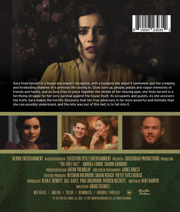 The Free Fall (MOD) (BluRay Movie) - back cover art