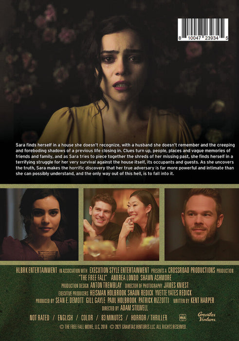 The Free Fall (MOD) (DVD Movie) - back cover art