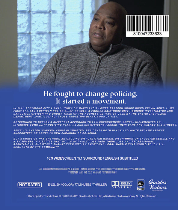 The Friendliest Town (MOD) (BluRay Movie) - back cover art