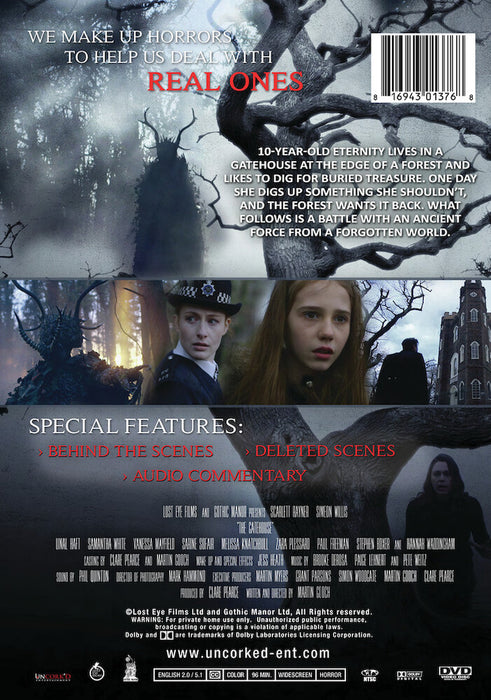 The Gatehouse (MOD) (DVD Movie) - back cover art