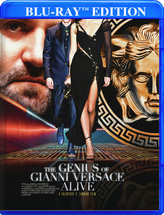 The Genius of Gianni Versace Alive (MOD) (BluRay Movie) - movie cover art