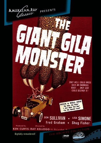 The Giant Gila Monster (MOD) (DVD Movie) - movie cover art