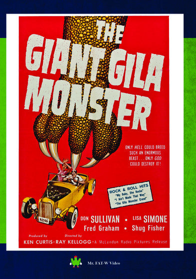 The Giant Gila Monster (MOD) (DVD Movie) - movie cover art