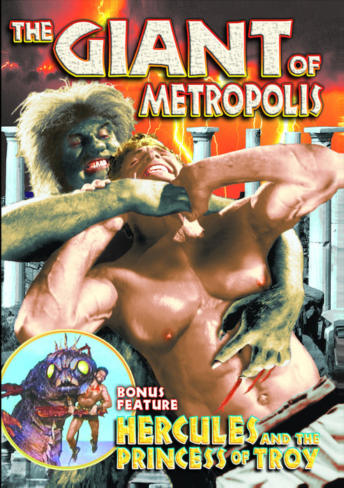 The Giant of Metropolis (1961) / Hercules & The Princess of Troy (1965 (MOD) (DVD MOVIE)