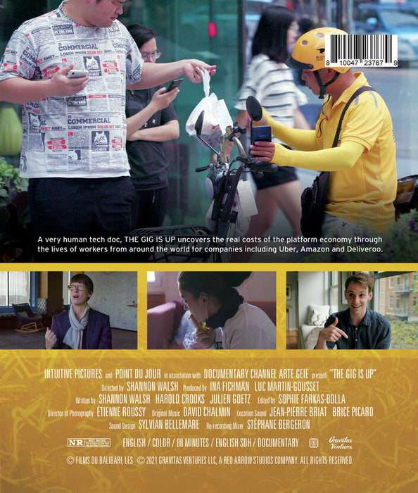 The Gig is Up (MOD) (BluRay Movie) - back cover art