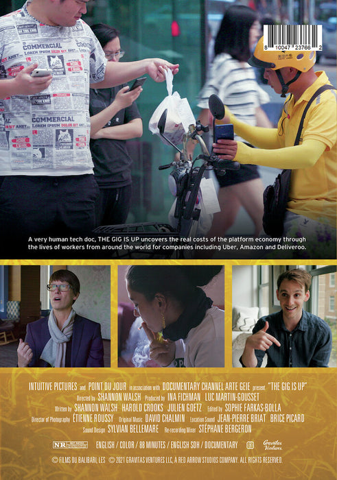 The Gig is Up (MOD) (DVD Movie) - back cover art