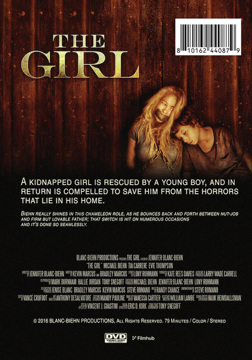 The Girl (MOD) (DVD Movie) - back cover art