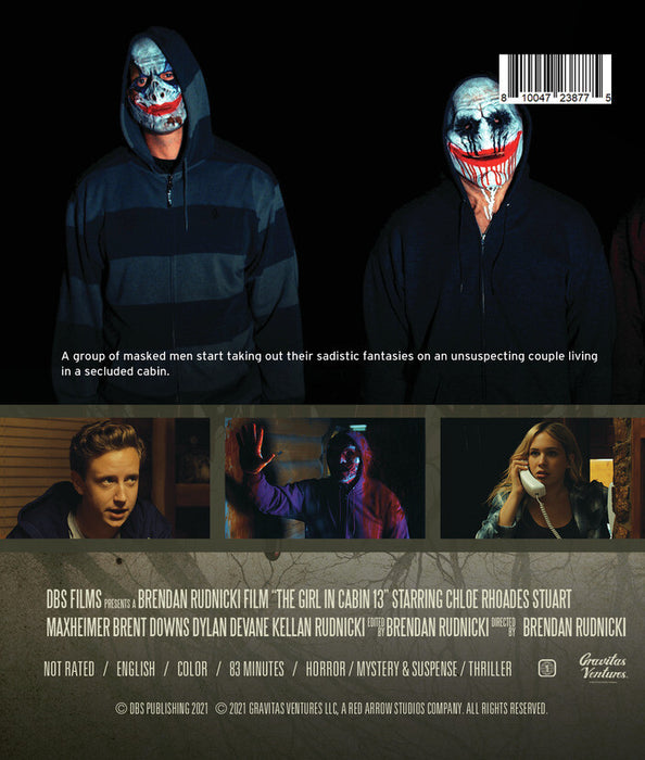 The Girl in Cabin 13 (MOD) (BluRay Movie) - back cover art