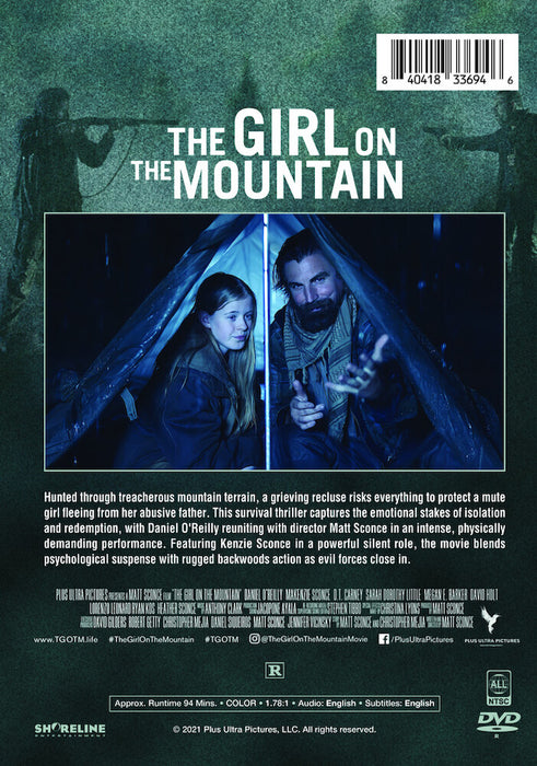 The Girl on the Mountain (MOD) (DVD Movie) - back cover art