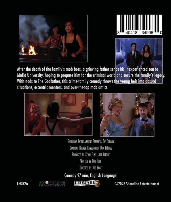 The Godson (MOD) (BluRay Movie) - back cover art