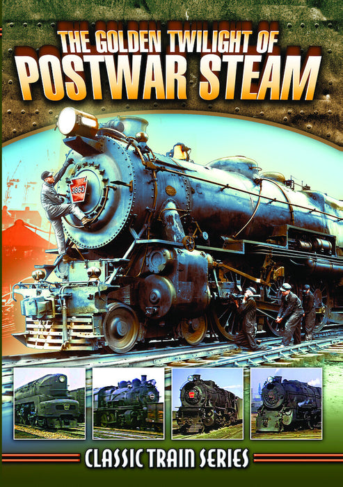 The Golden Twilight of Postwar Steam (Classic Train Series) (MOD) (DVD Movie) - movie cover art