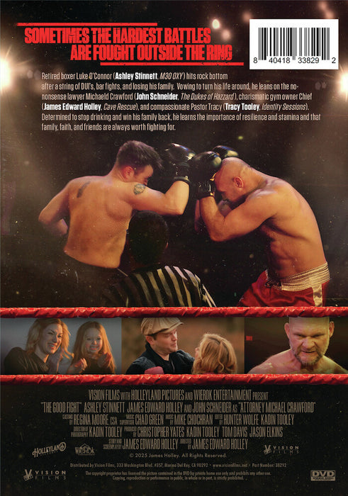 The Good Fight (MOD) (DVD Movie) - back cover art