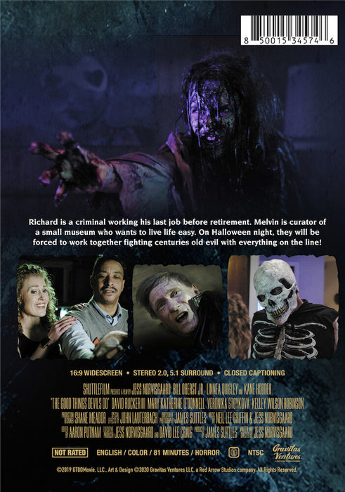 The Good Things Devils Do (MOD) (DVD Movie) - back cover art