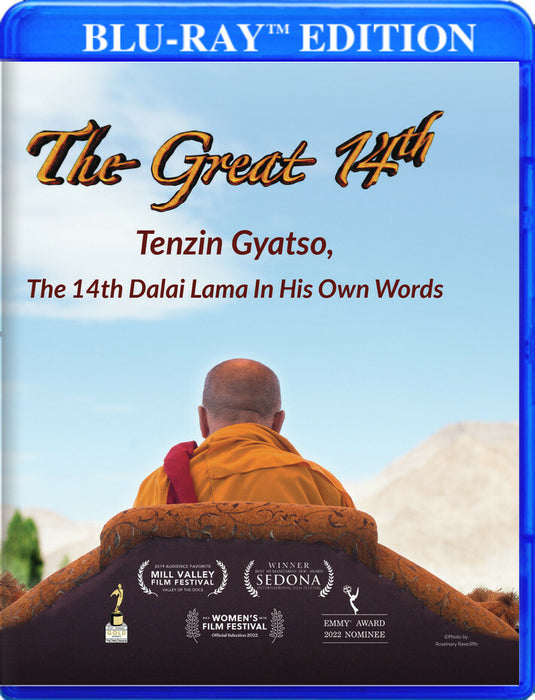 The Great 14th: Tenzin Gyatso, the 14th Dalai Lama in His Own Words - EDUCATIONAL VERSION APPROVED FOR PUBLIC USE (MOD) (BluRay Movie) - movie cover art