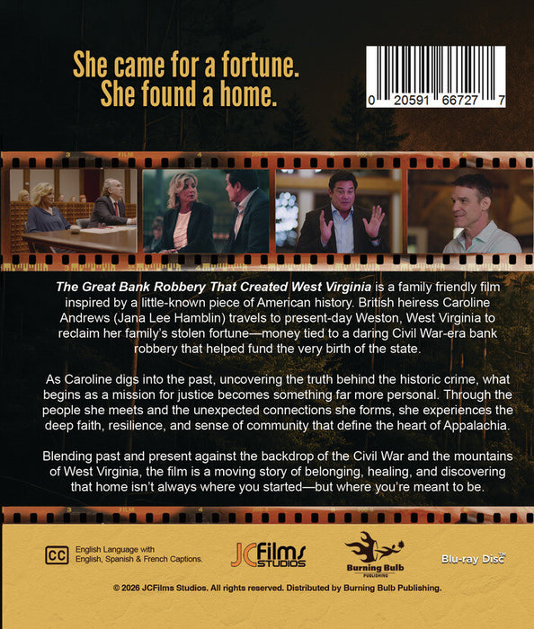 The Great Bank Robbery That Created West Virginia (MOD) (BluRay MOVIE) image 2