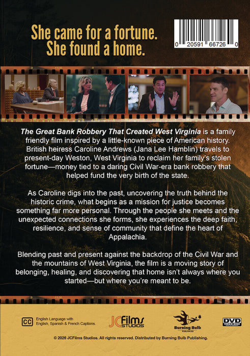 The Great Bank Robbery That Created West Virginia (MOD) (DVD MOVIE) image 2