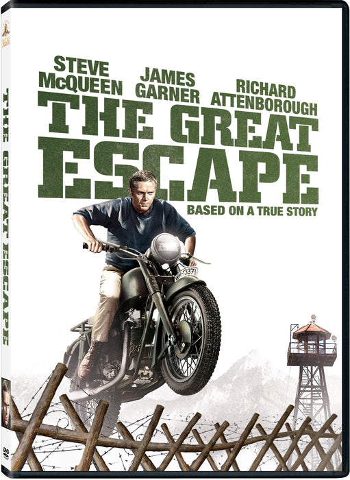 The Great Escape DVD - movie cover art