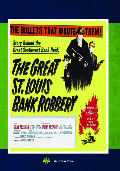 The Great St Louis Bank Robbery (MOD) (DVD Movie) - movie cover art