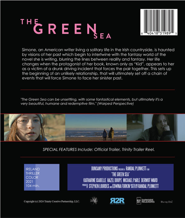 The Green Sea (MOD) (BluRay Movie) - back cover art