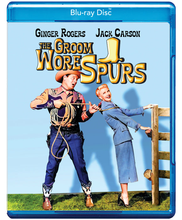 The Groom Wore Spurs (MOD) (BluRay Movie) - movie cover art