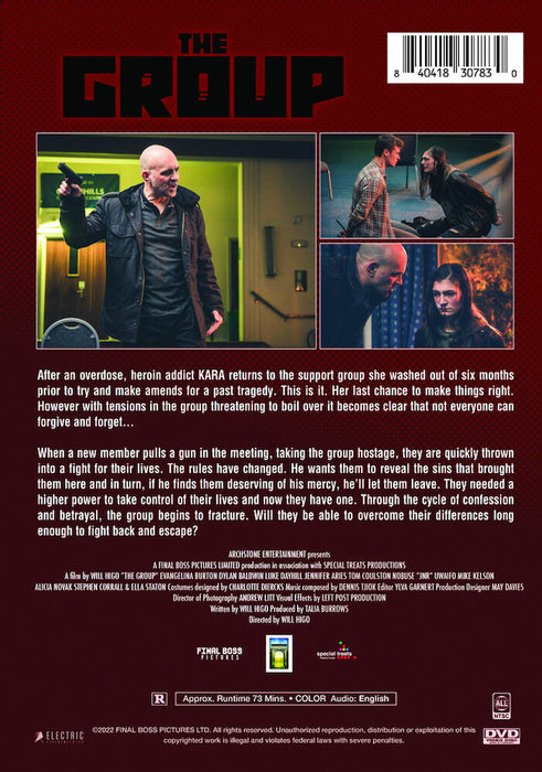 The Group (MOD) (DVD Movie) - back cover art