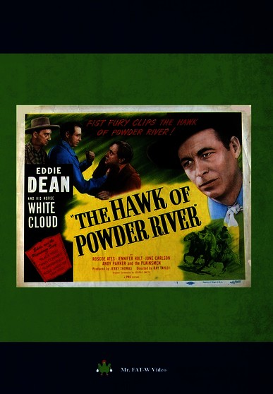 The Hawk Of Powder River (MOD) (DVD Movie) - movie cover art