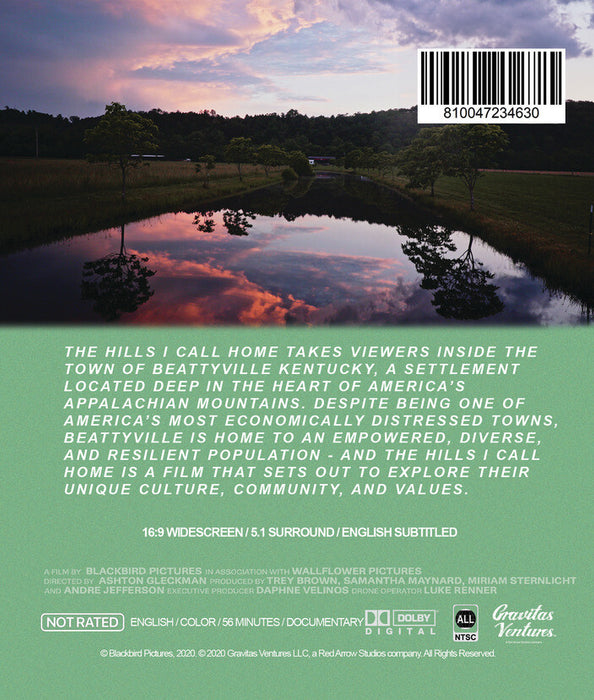 The Hills I Call Home (MOD) (BluRay Movie) - back cover art