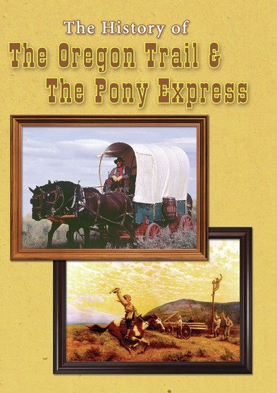 The History of the Oregon Trail and the Pony Express (MOD) (DVD Movie) - movie cover art