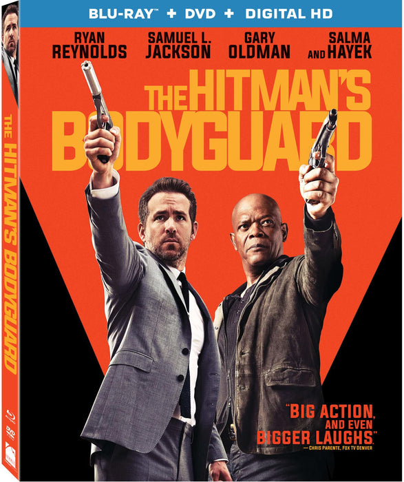 The Hitman's Bodyguard [Blu-ray + DVD] - movie cover art
