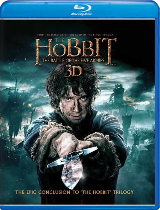 The Hobbit: The Battle of the Five Armies (MOD) (BluRay Movie) - movie cover art