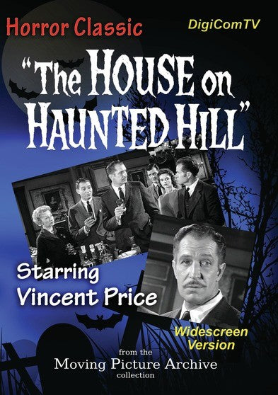 The House On Haunted Hill (MOD) (DVD Movie) - movie cover art