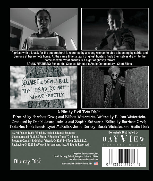 The House on the Lake (MOD) (BluRay Movie) - back cover art