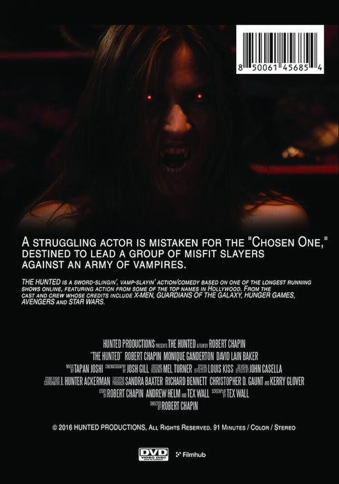 The Hunted (MOD) (DVD Movie) - back cover art