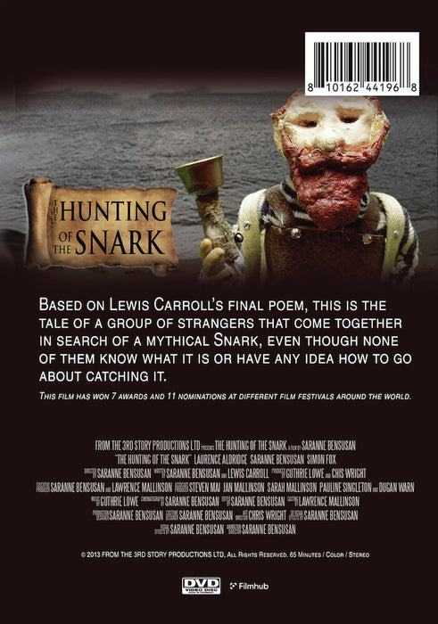 The Hunting of the Snark (MOD) (DVD Movie) - back cover art