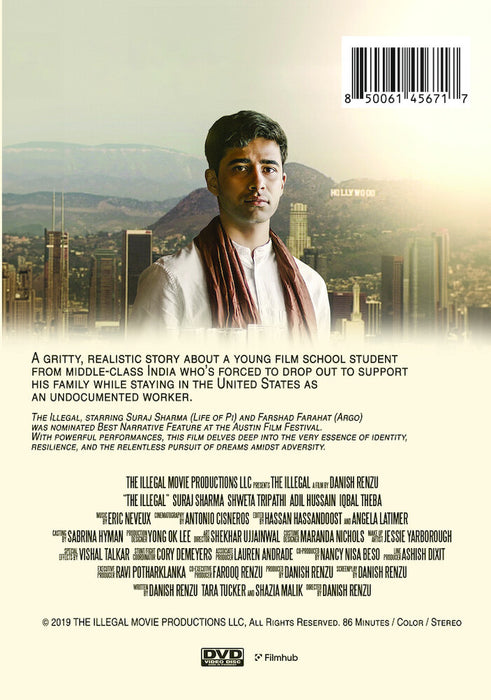 The Illegal (MOD) (DVD Movie) - back cover art