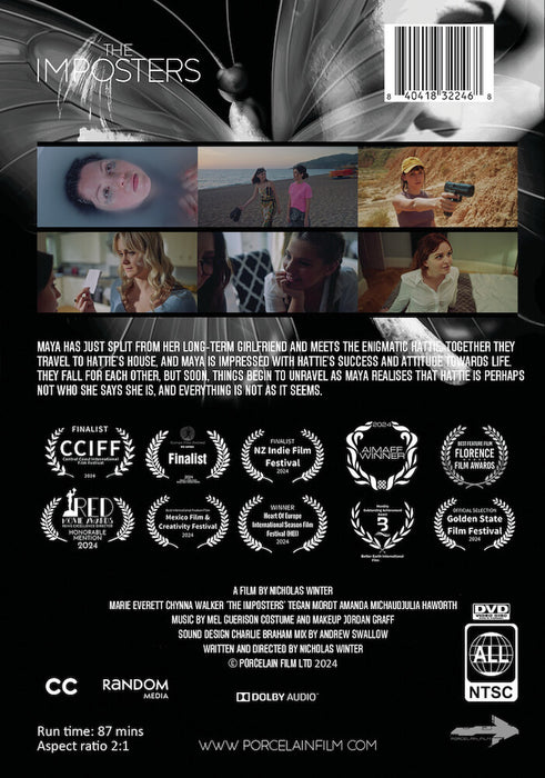 The Imposters (MOD) (DVD Movie) - back cover art