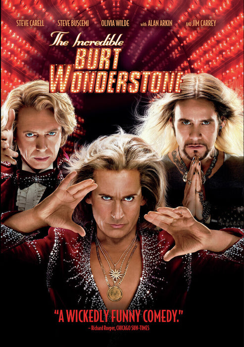 The Incredible Burt Wonderstone (MOD) (DVD Movie) - movie cover art