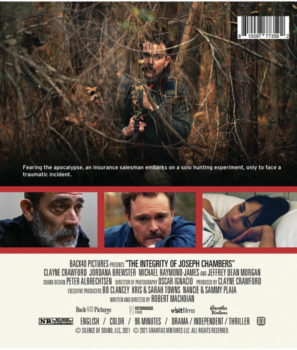 The Integrity of Joseph Chambers (MOD) (BluRay Movie) - back cover art