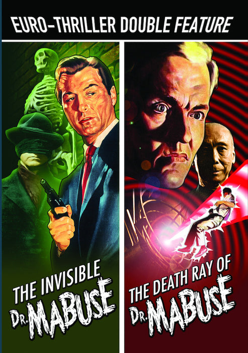 The Invisible Dr. Mabuse (1962) / The Death Ray of Dr. Mabuse (1964) (MOD) (DVD MOVIE)