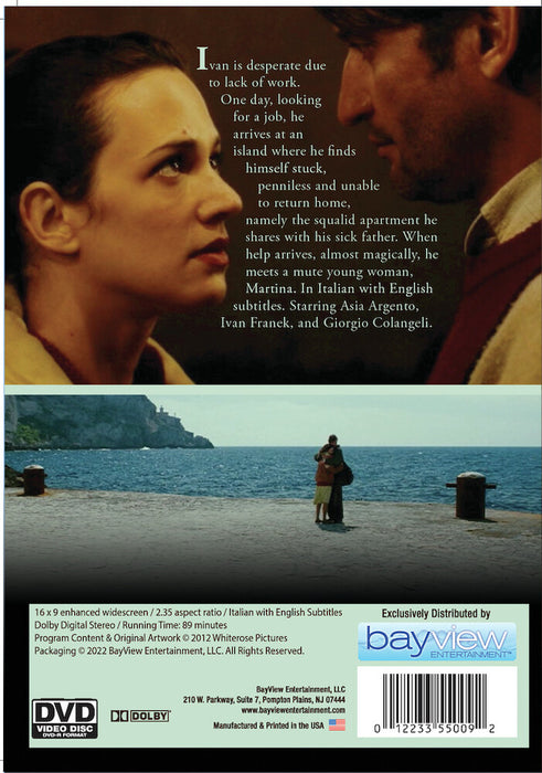 The Islands (MOD) (DVD Movie) - back cover art